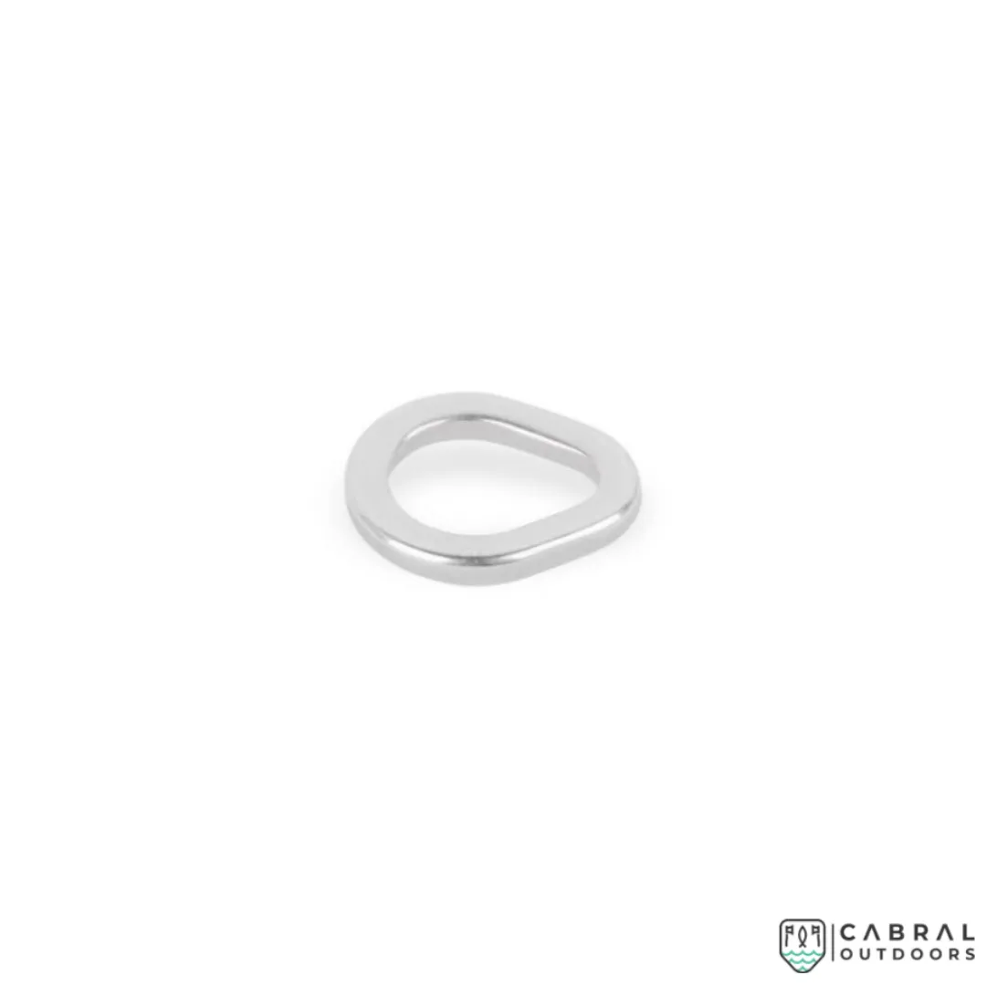 Mustad MA106 Teardrop Ring | Size: SS-L