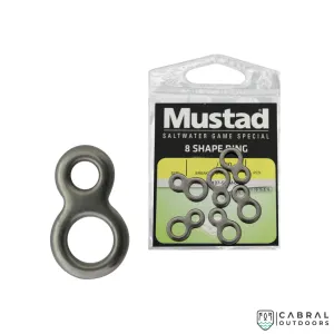 Mustad Stainless Steel 8 Shaped Rings