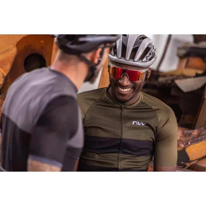 Northwave Blade Air Mens Cycling Jersey (Green Forest/Black)