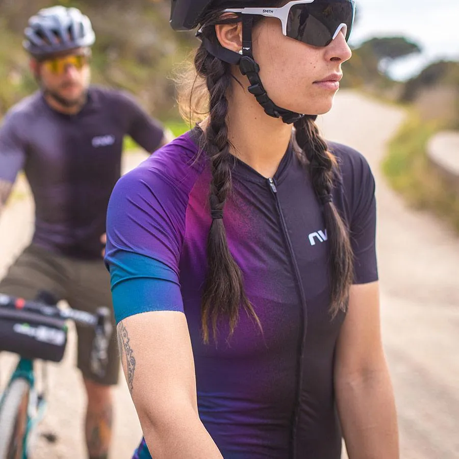 Northwave Blade Women's Cycling Jersey (Black/Iridescent)