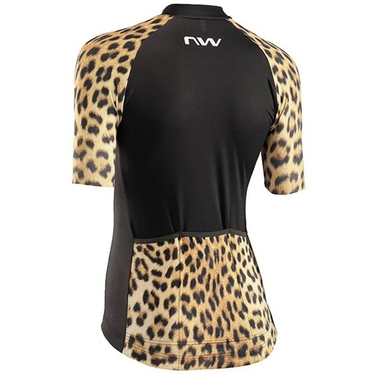 Northwave Wild Women's Cycling Jersey (Leopard/Black)
