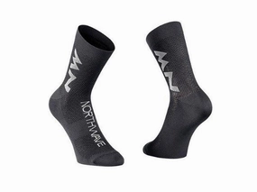 Northwave Extreme Air Unisex Cycling Socks (Black/Grey)