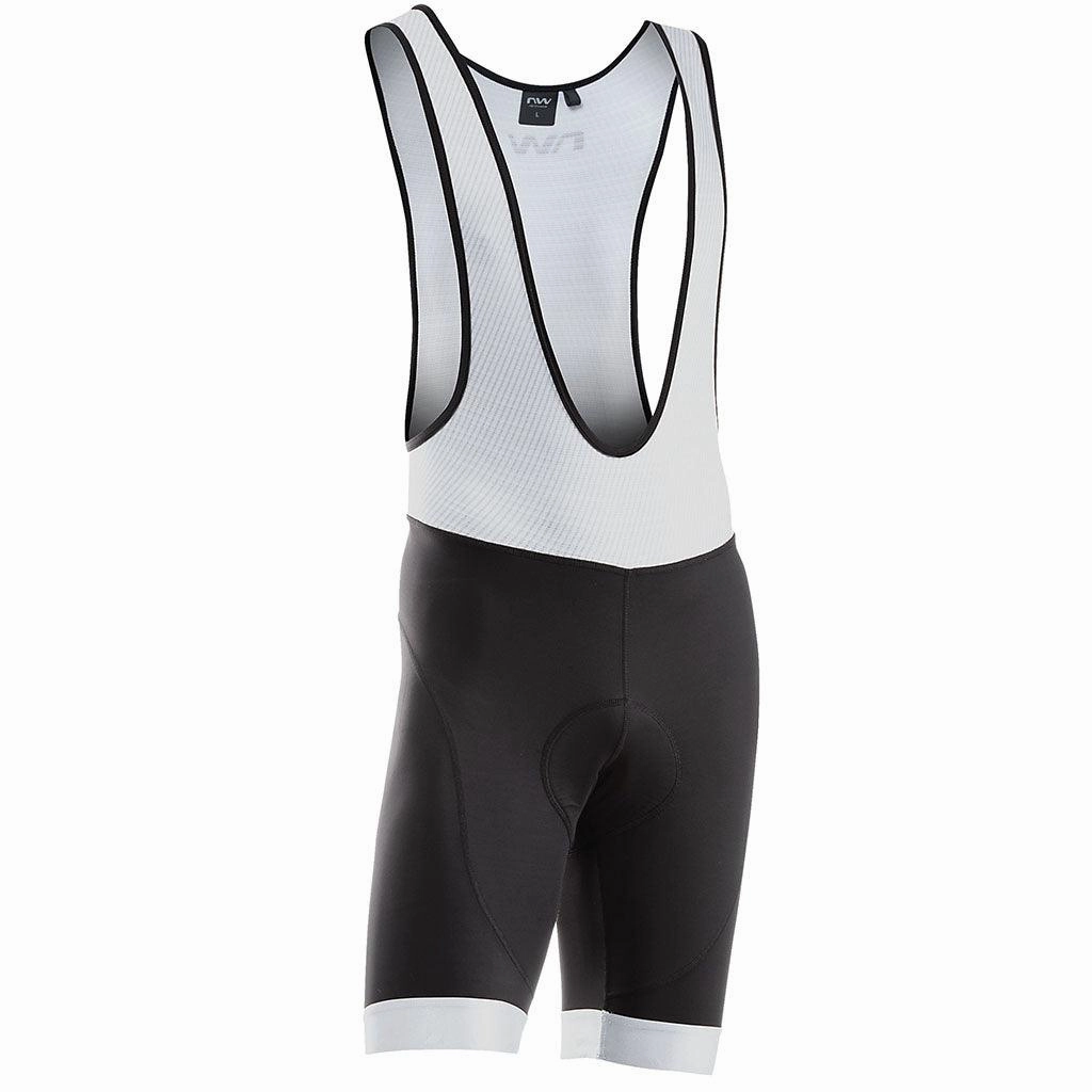 Northwave Force Evo Cycling Bibshorts (Black/Light Grey)
