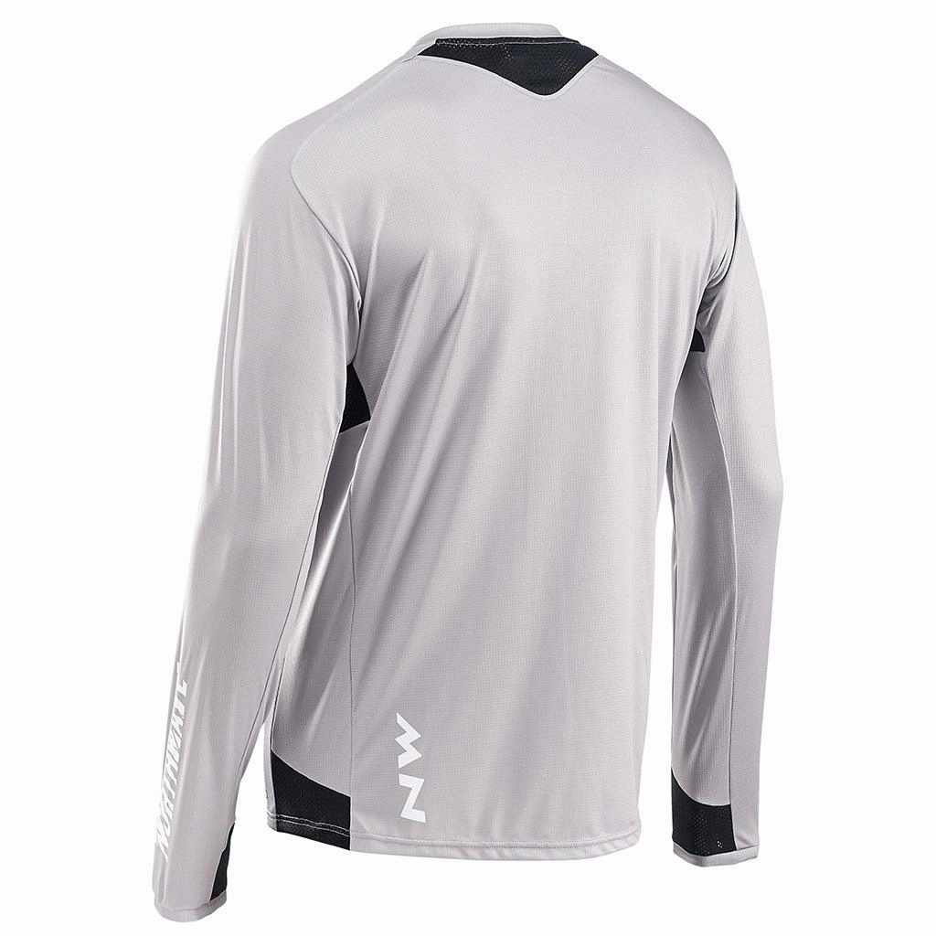 Northwave MTB Edge Mens Cycling Jersey (Dark Grey/Orange)