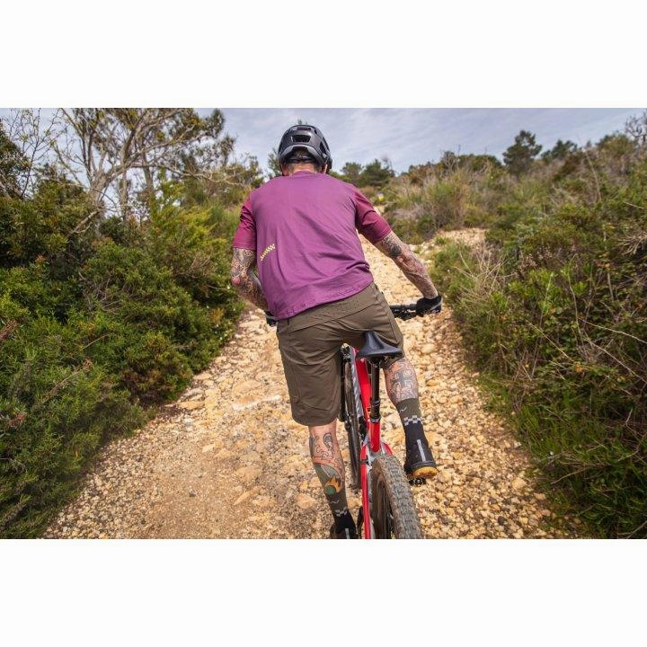 Northwave MTB Xtrail 2 Mens Cycling Jersey (Plum)