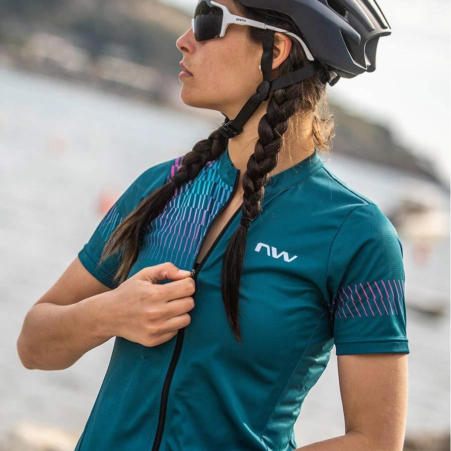 Northwave Origin Womens Cycling Jersey (Blue)