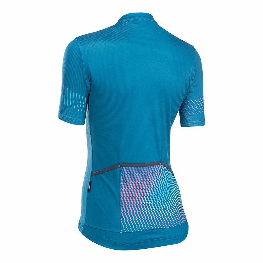 Northwave Origin Womens Cycling Jersey (Blue)