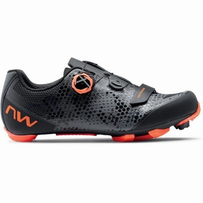 Northwave Razer 2 MTB Cycling Shoes (Anthra/Orange)