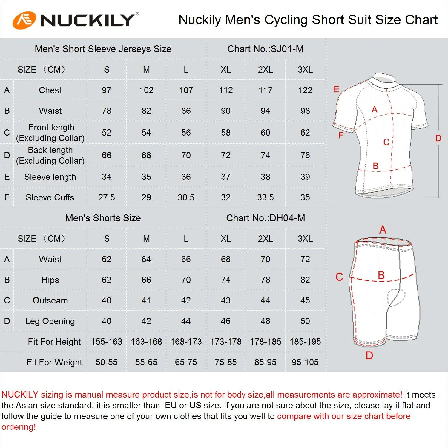 Nuckily MA008-MB008 Jersey and Shorts Set