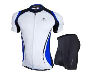 Nuckily NJ502-NS355 Jersey And Shorts Set (Blue)