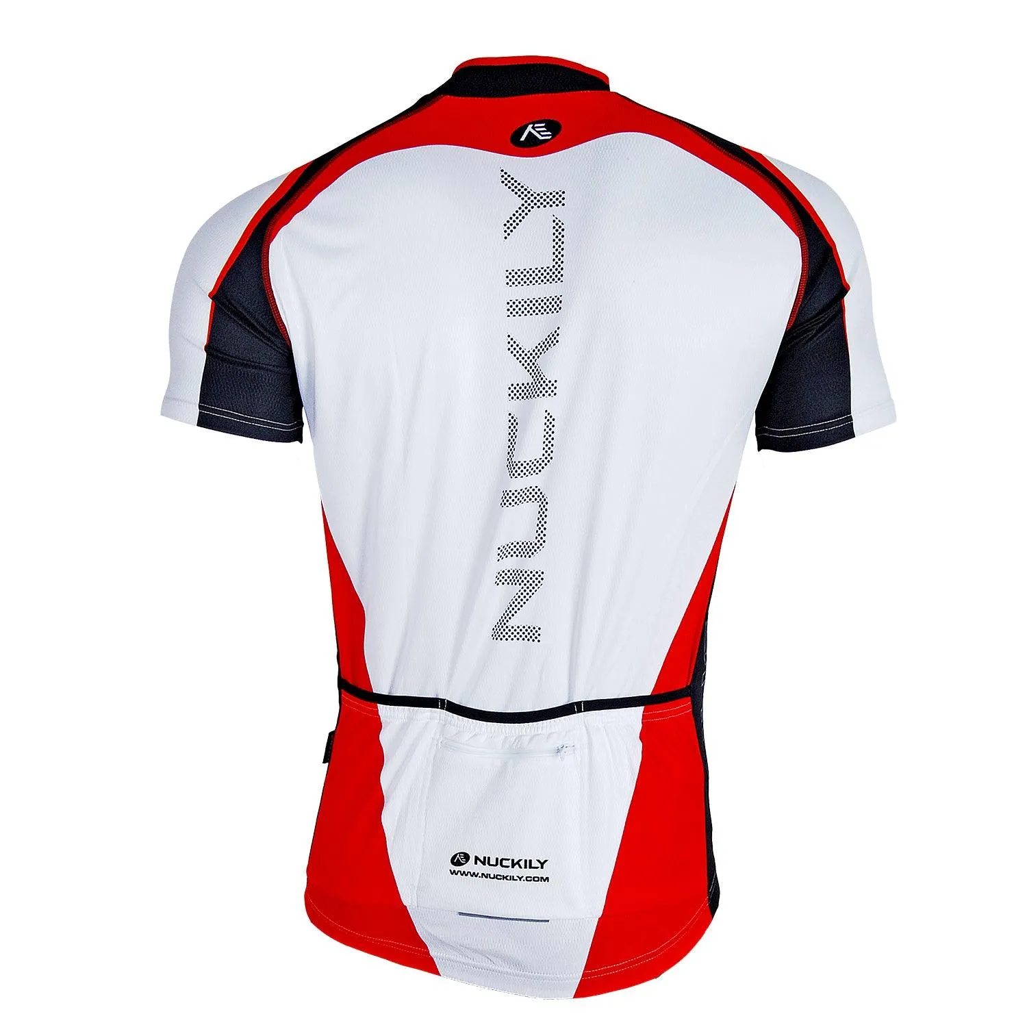 Nuckily NJ502-NS355 Jersey and Shorts Set (Red)