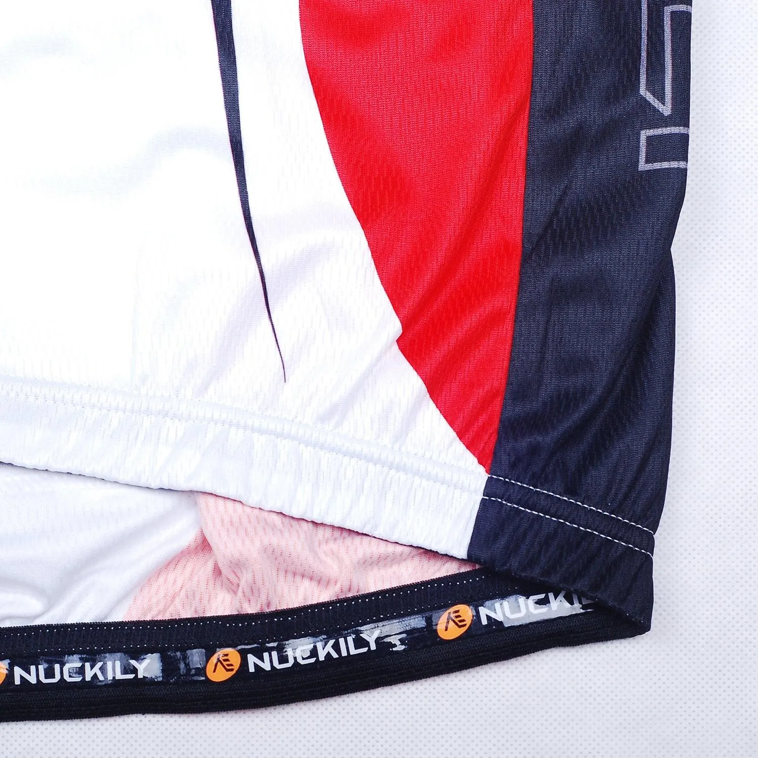 Nuckily NJ502-NS355 Jersey and Shorts Set (Red)
