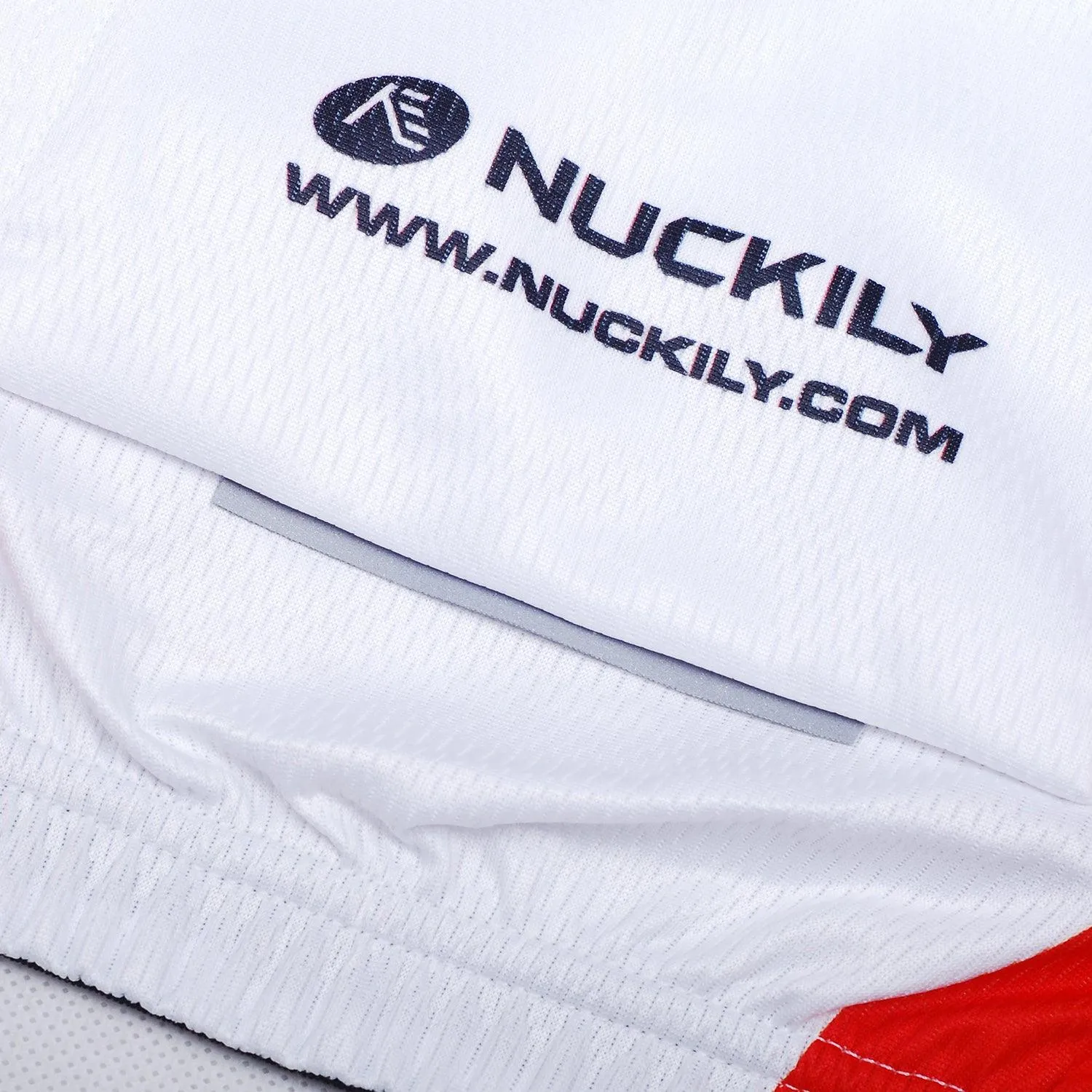Nuckily NJ502-NS355 Jersey and Shorts Set (Red)