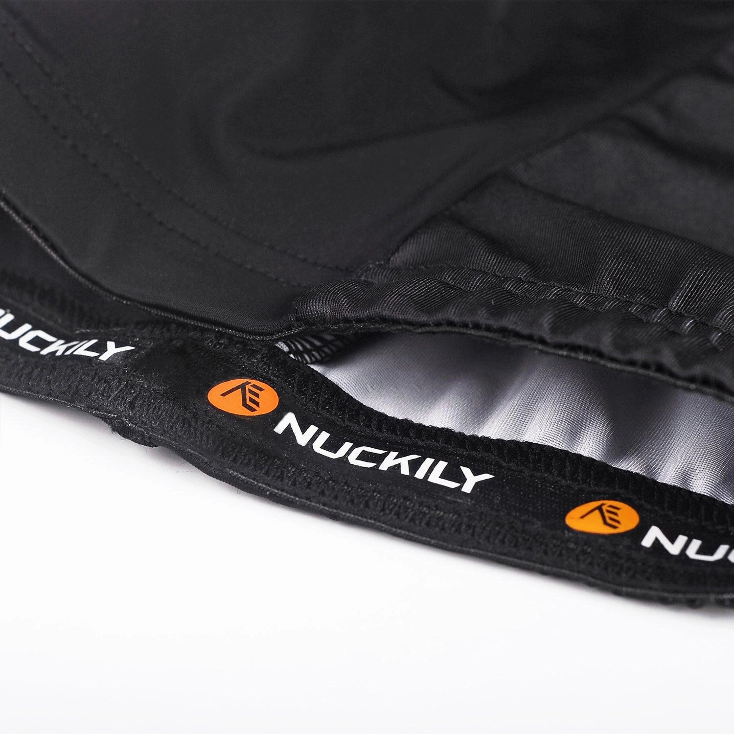 Nuckily MA022 Mens Cycling Jersey (Black)