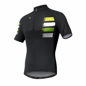 Nuckily MA033 Men's Cycling Jersey (Black)