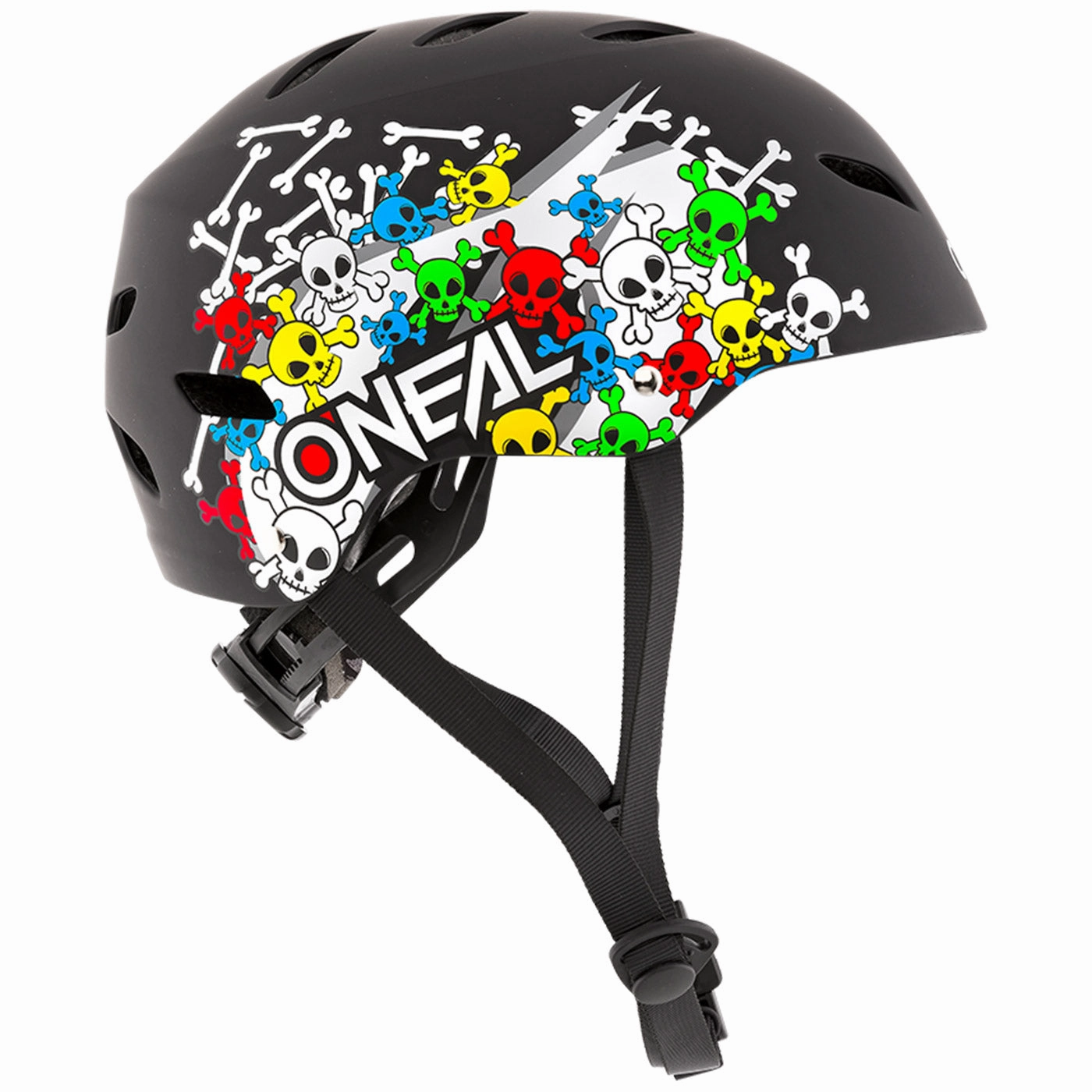 O'neal Dirt Lid Skulls child helmet - Black
