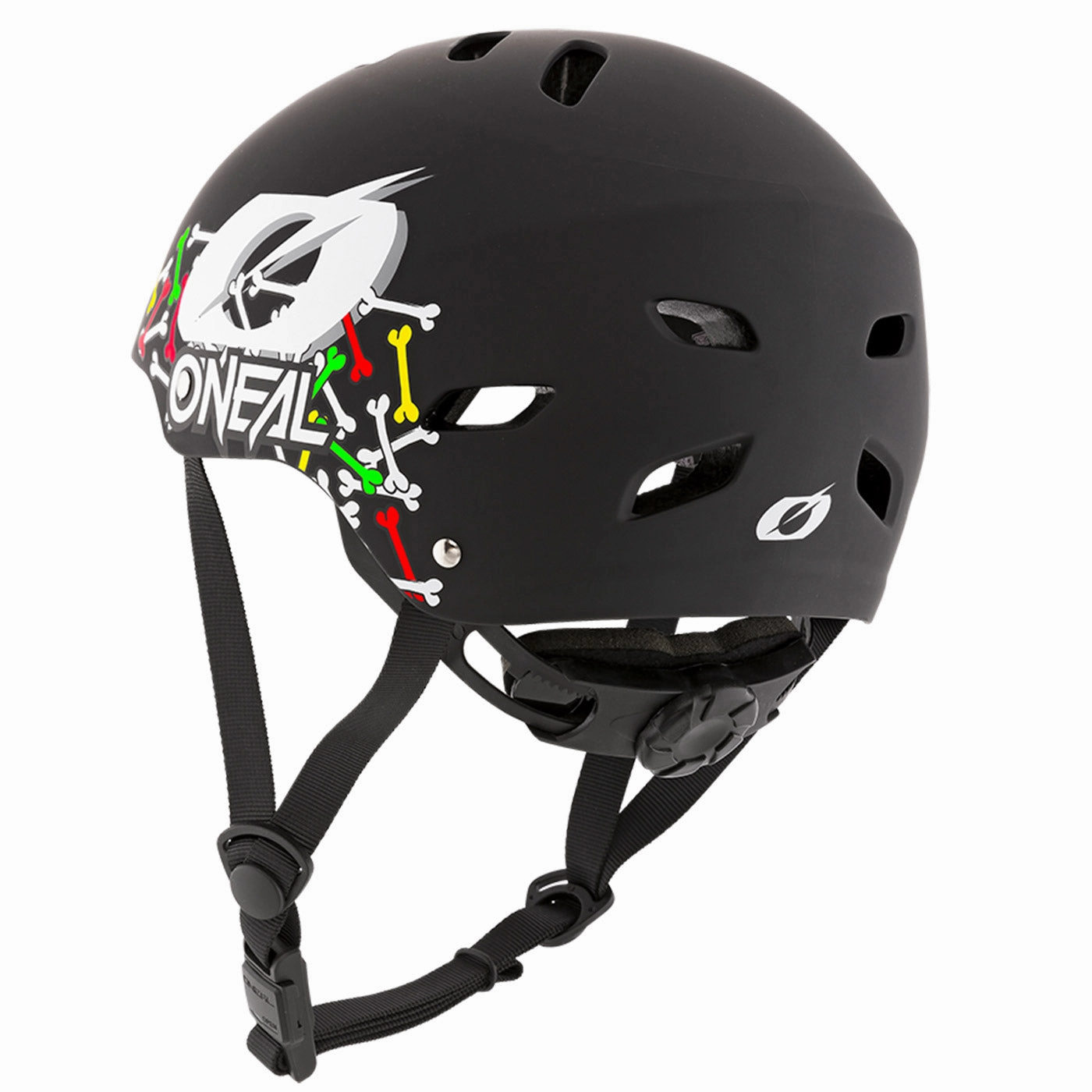 O'neal Dirt Lid Skulls child helmet - Black