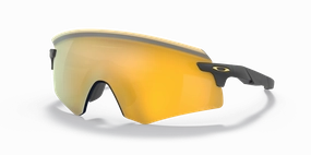 Oakley Encoder Sport Sunglasses (Prizm 24k, Matte Carbon)