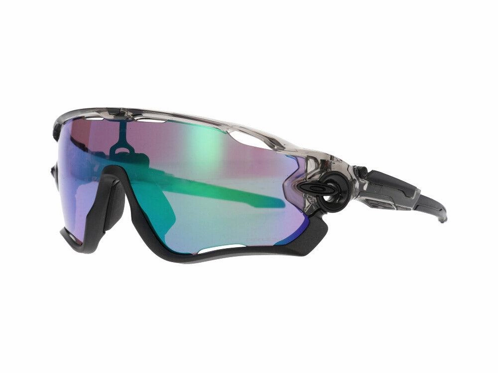 Oakley Jawbreaker Sport Sunglasses (Prizm Road Jade/Grey Ink)