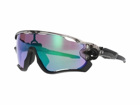 Oakley Jawbreaker Sport Sunglasses (Prizm Road Jade/Grey Ink)