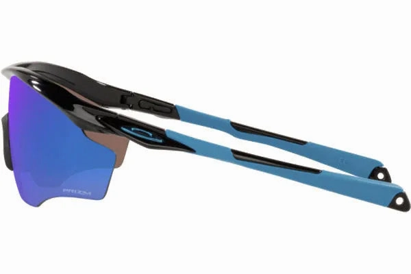 Oakley M2 Frame XL Sport Sunglasses (Prizm Sapphire/Polished Black)