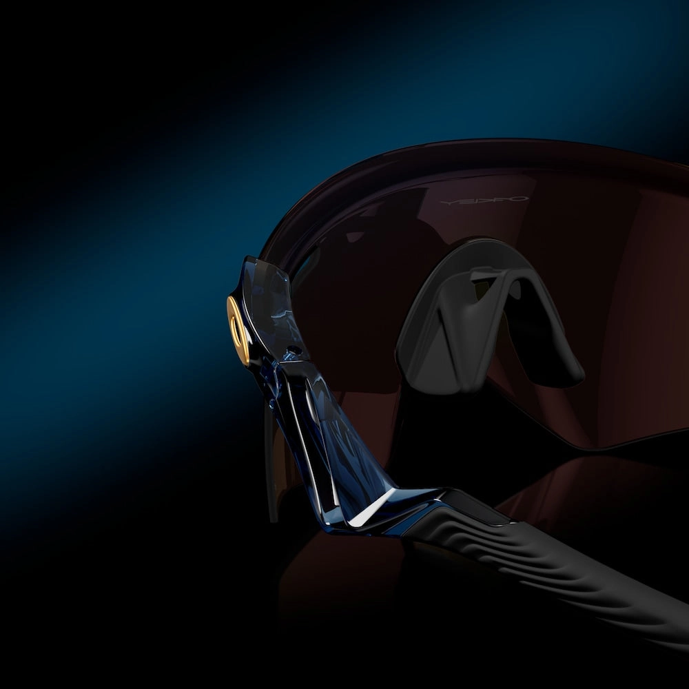 Oakley QNTM Kato Sport Sunglasses (Prizm Sapphire/Transparent Stonewash)