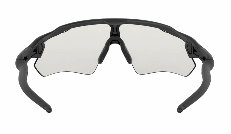 Oakley Radar EV Path Sport Sunglasses (Clear to Black Iridium Photochromic/Steel)