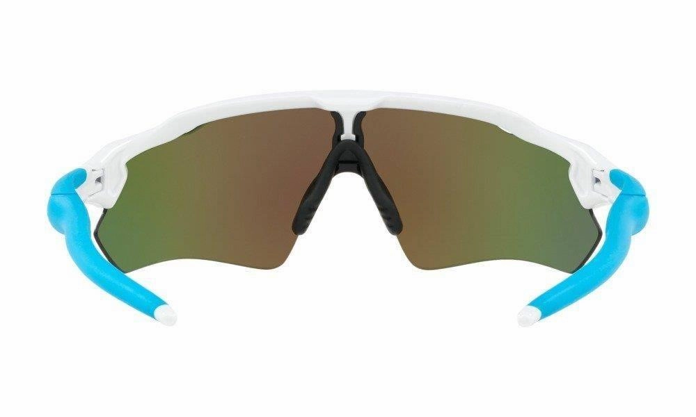 Oakley Radar EV Path Sport Sunglasses (Prizm Sapphire/Polished White)