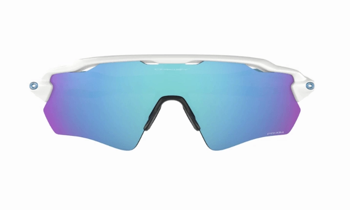 Oakley Radar EV Path Sport Sunglasses (Prizm Sapphire/Polished White)