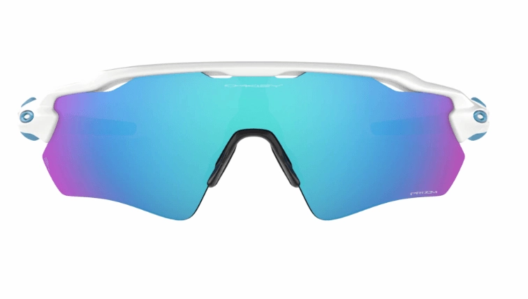Oakley Radar EV Path Sport Sunglasses (Prizm Sapphire/Polished White)