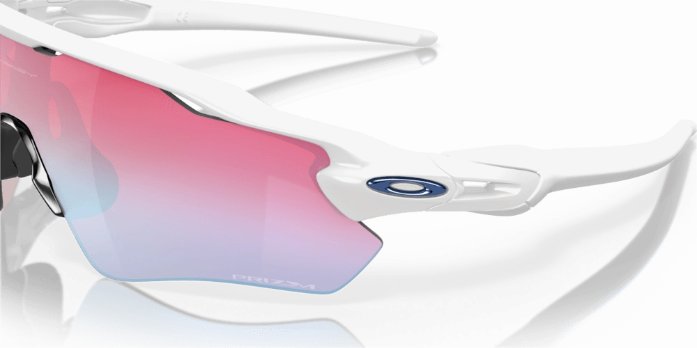Oakley Radar EV Path Sport Sunglasses (Prizm Snow Sapphire/Polished White)