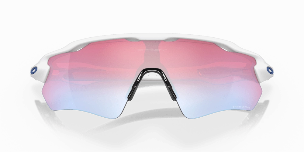Oakley Radar EV Path Sport Sunglasses (Prizm Snow Sapphire/Polished White)