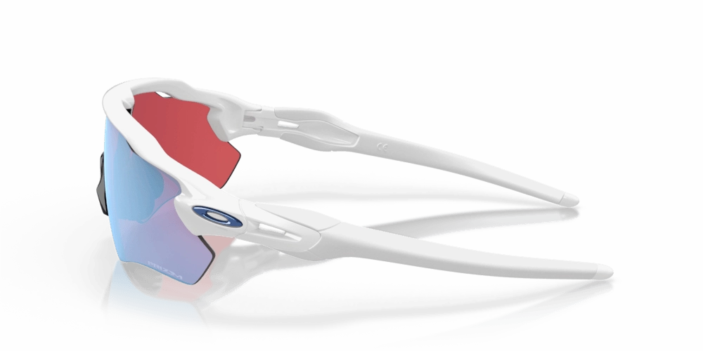 Oakley Radar EV Path Sport Sunglasses (Prizm Snow Sapphire/Polished White)