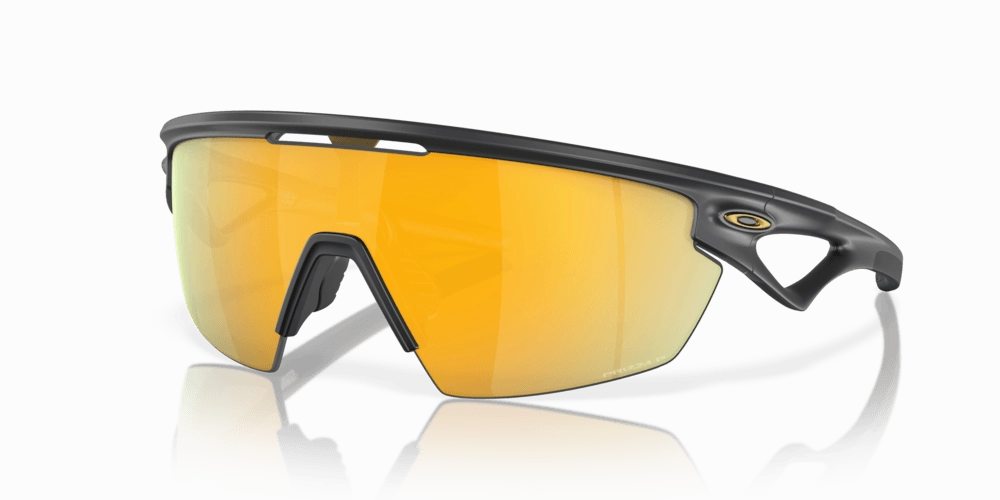 Oakley Sphaera Sport Sunglasses (Prizm 24k/Matte Carbon)