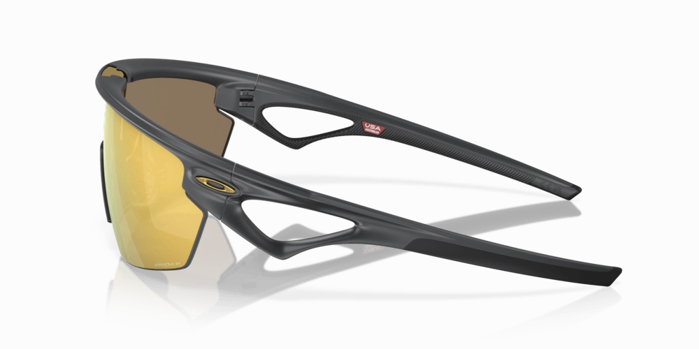 Oakley Sphaera Sport Sunglasses (Prizm 24k/Matte Carbon)
