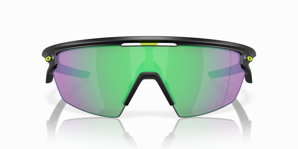 Oakley Sphaera Sport Sunglasses (Prizm Road Jade/Matte Black)