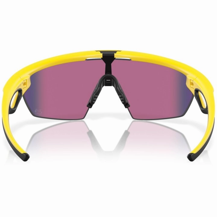 Oakley Sphaera Sport Sunglasses (Prizm Road/Matte Yellow)
