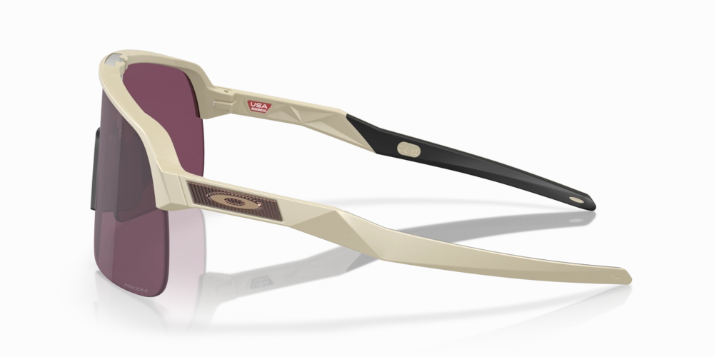 Oakley Sutro Lite Sport Sunglasses (Prizm Road Black/Matte Sand)