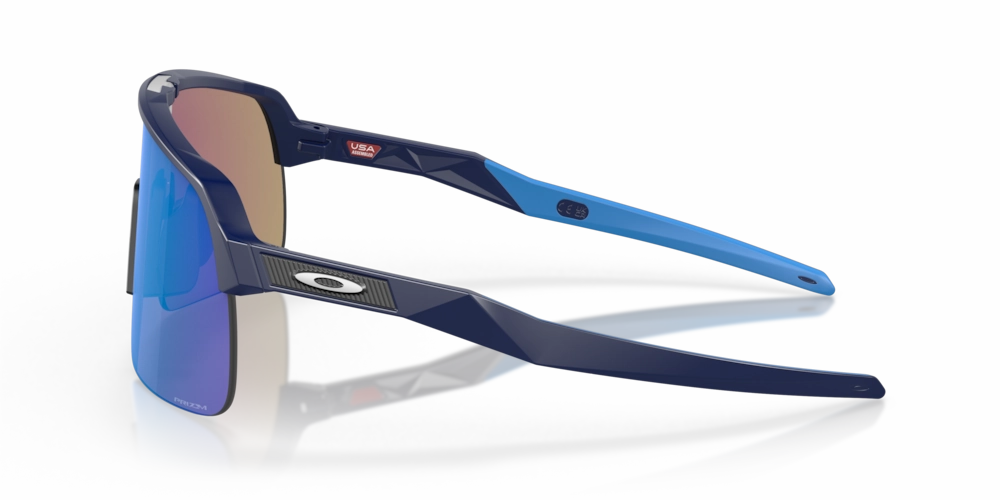 Oakley Sutro Lite Sunglasses (Prizm Sapphire Lenses,  Matte Navy Frame)