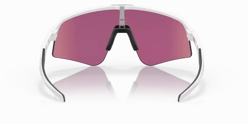 Oakley Sutro Lite Sweep Sport Sunglasses (Prizm Road Jade/Matte White)