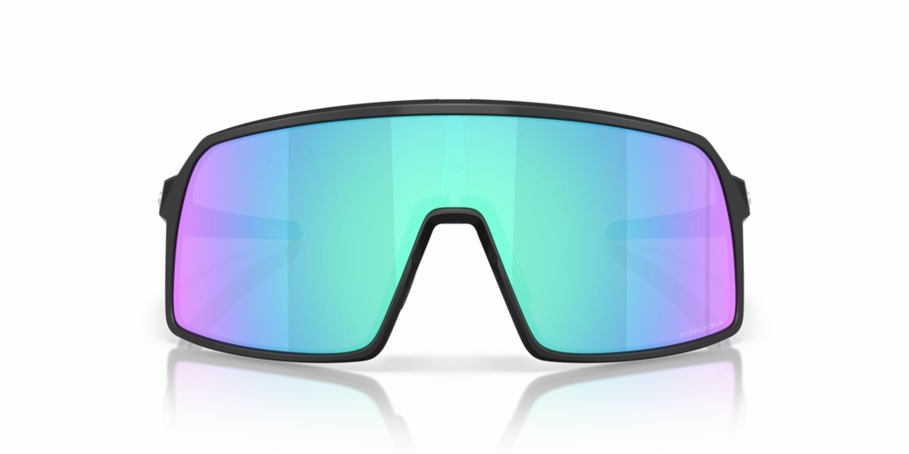 Oakley Sutro S Fathom Collection Sport Sunglasses (Matte Black/Prizm Sapphire)