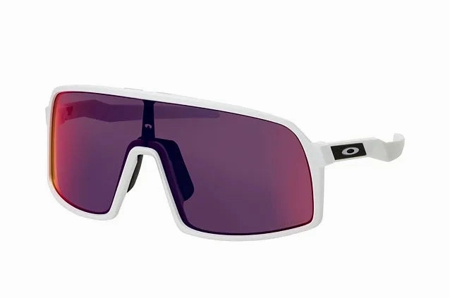 Oakley Sutro S (Prizm Road Lenses,  Matte White Frame)