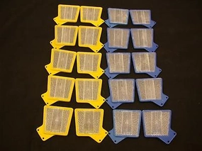 OLD SCHOOL BMX ACORN MAG WHEEL REFLECTORS JOB LOT 10 PAIRS ALSO SUIT PROJECT