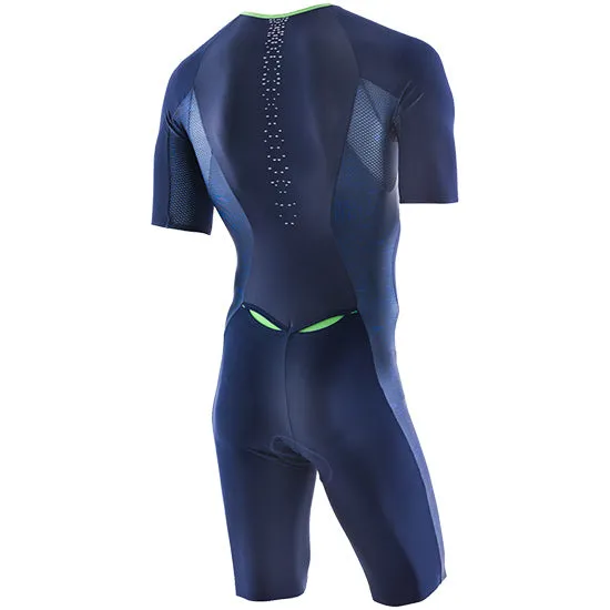 Orca 226 Short Sleeve Race Speed Suit - Blue