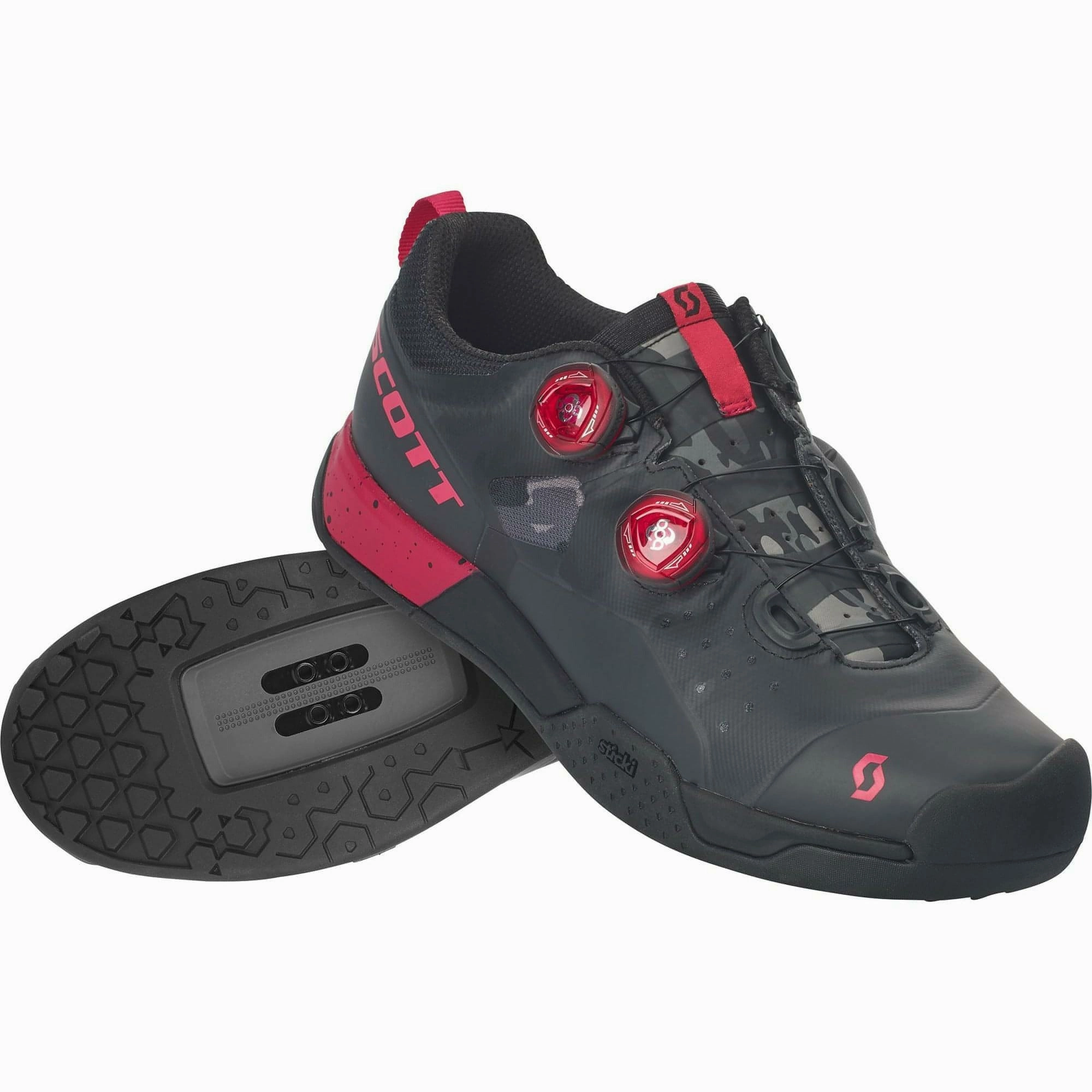 Outdoor Scott Scott All Rounder Boa Clip Womens MTB Cycling Shoes - Black