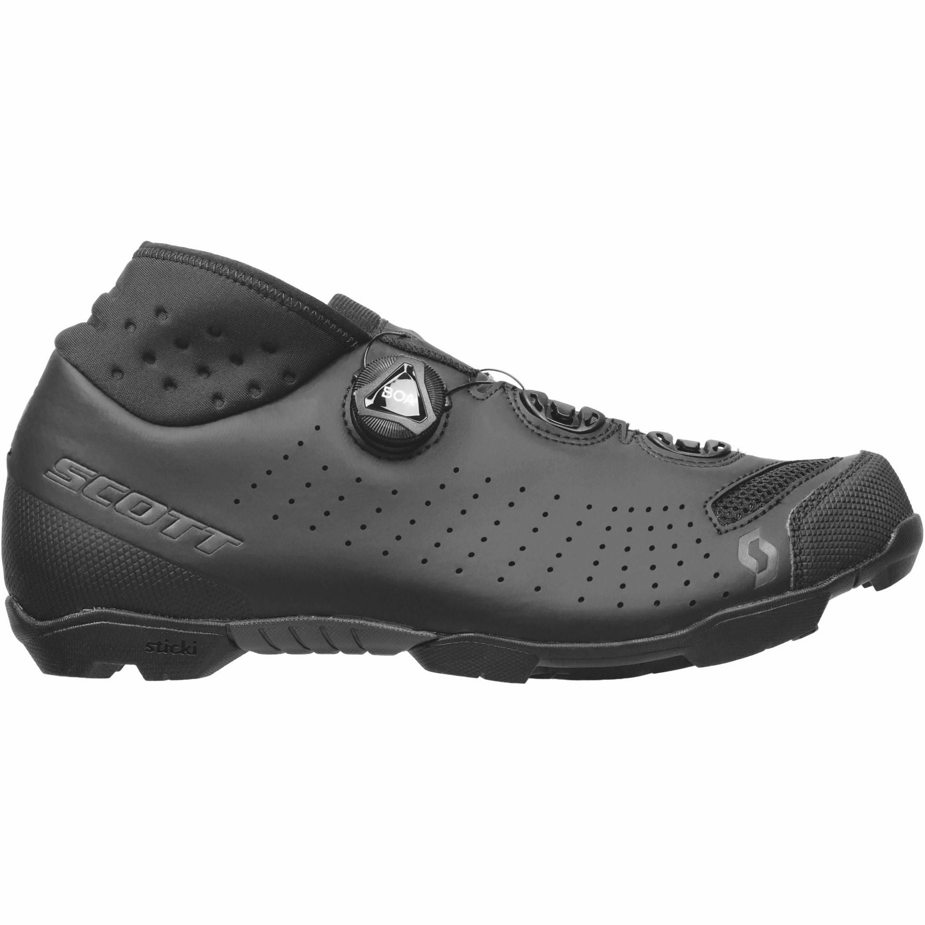Outdoor Scott Scott Comp Mid Mens MTB Cycling Shoes - Black