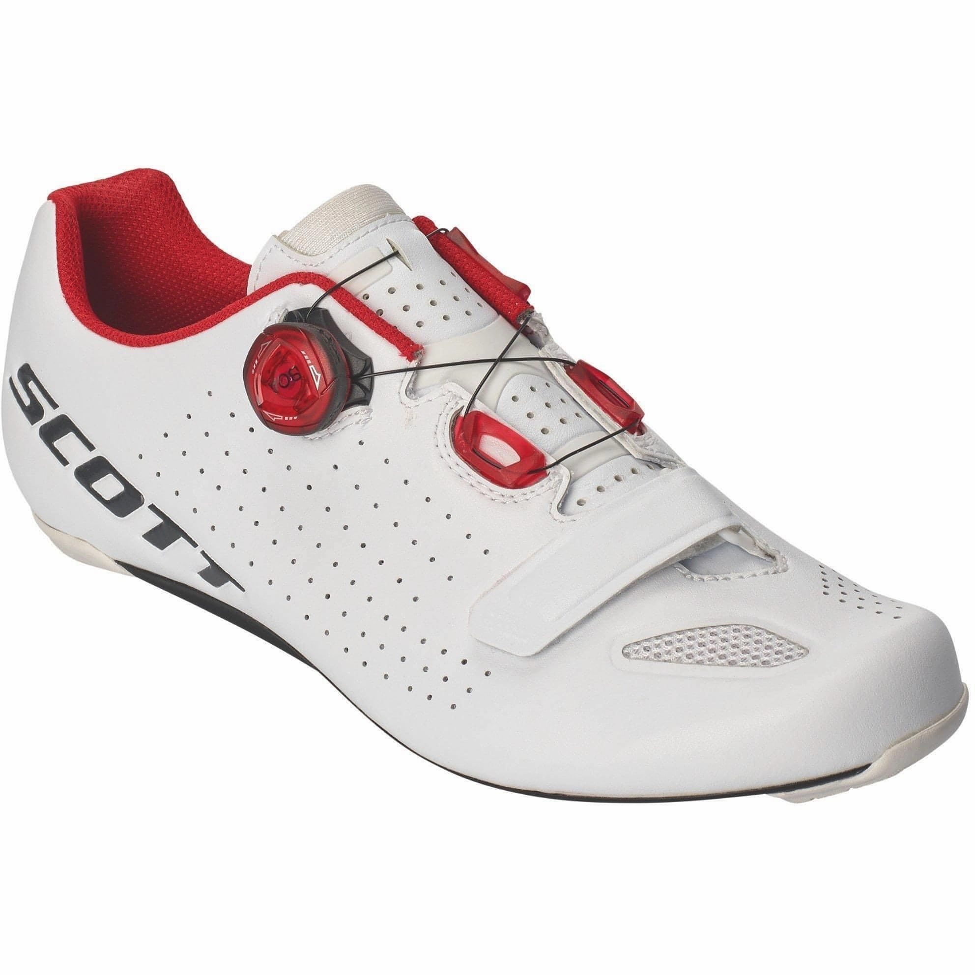 Outdoor Scott Scott Road Vertec BOA Mens Cycling Shoes - White