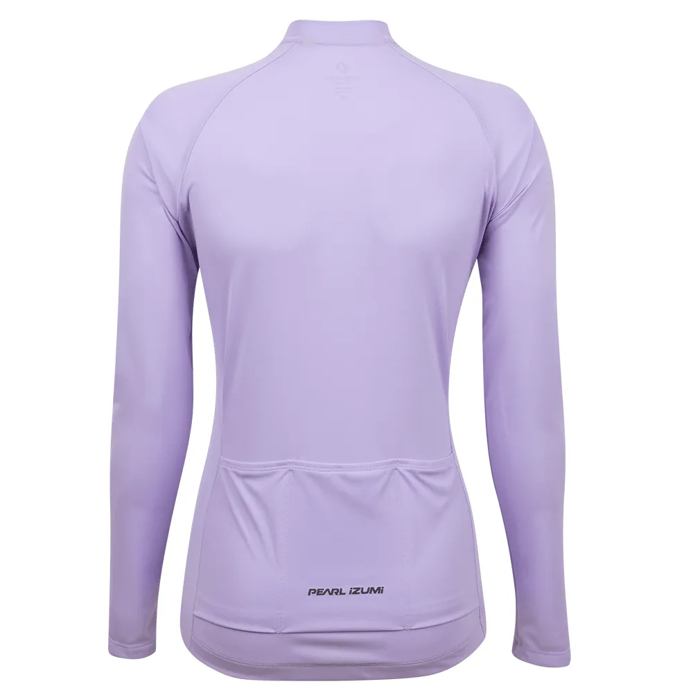 Pearl Izumi Attack Long Sleeve Women's Cycling Jersey (Brazen Lilac)