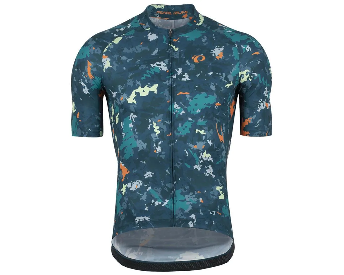 Pearl Izumi Attack Men's Cycling Jersey (Ocean Blue Jasper)