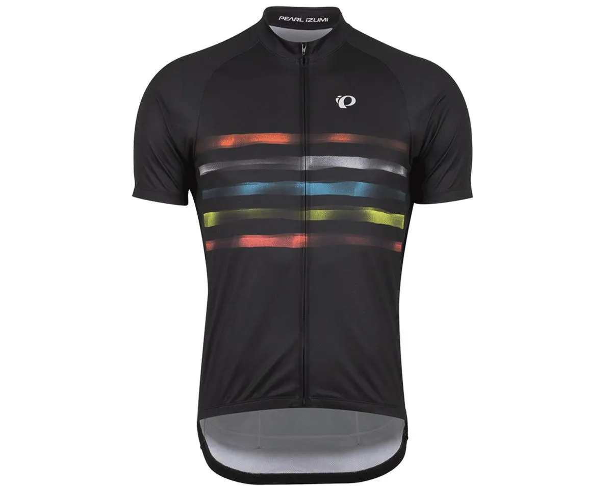 Pearl Izumi Classic Men's Cycling Jersey (Vibrant Black Aurora)